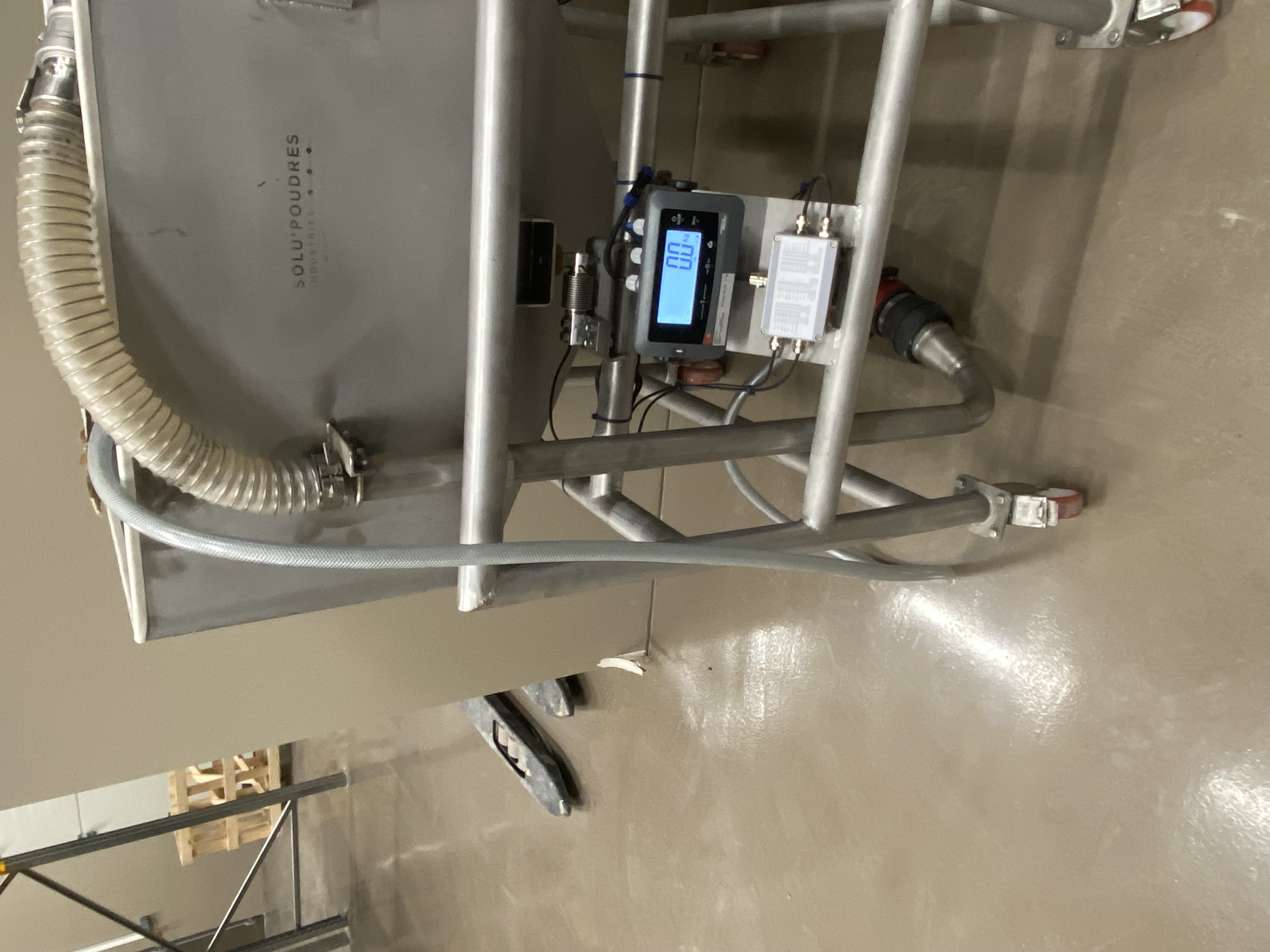 Process café : transfert, silo et dosage en sachet