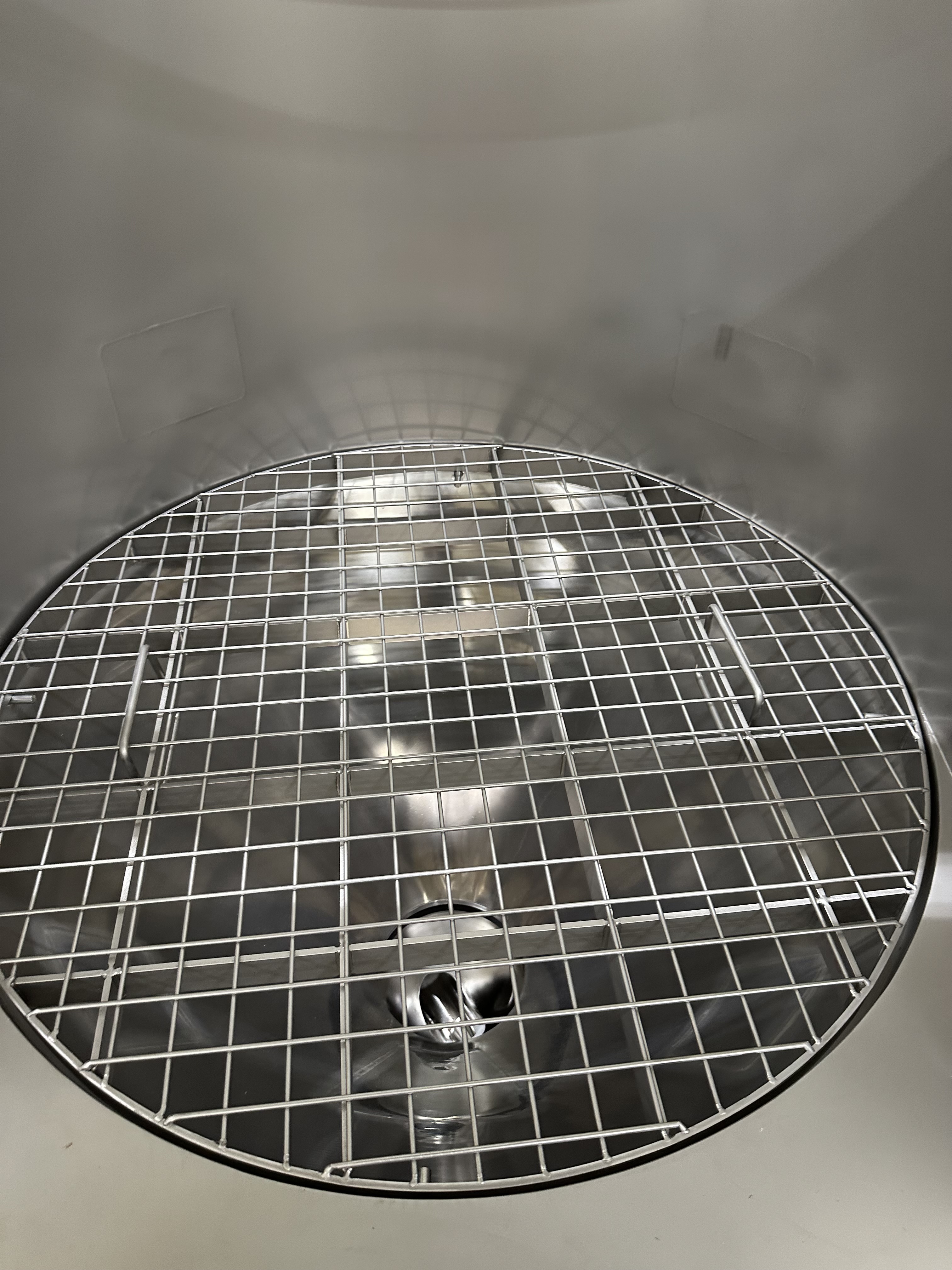 Intérieur vide sacs poli miroir